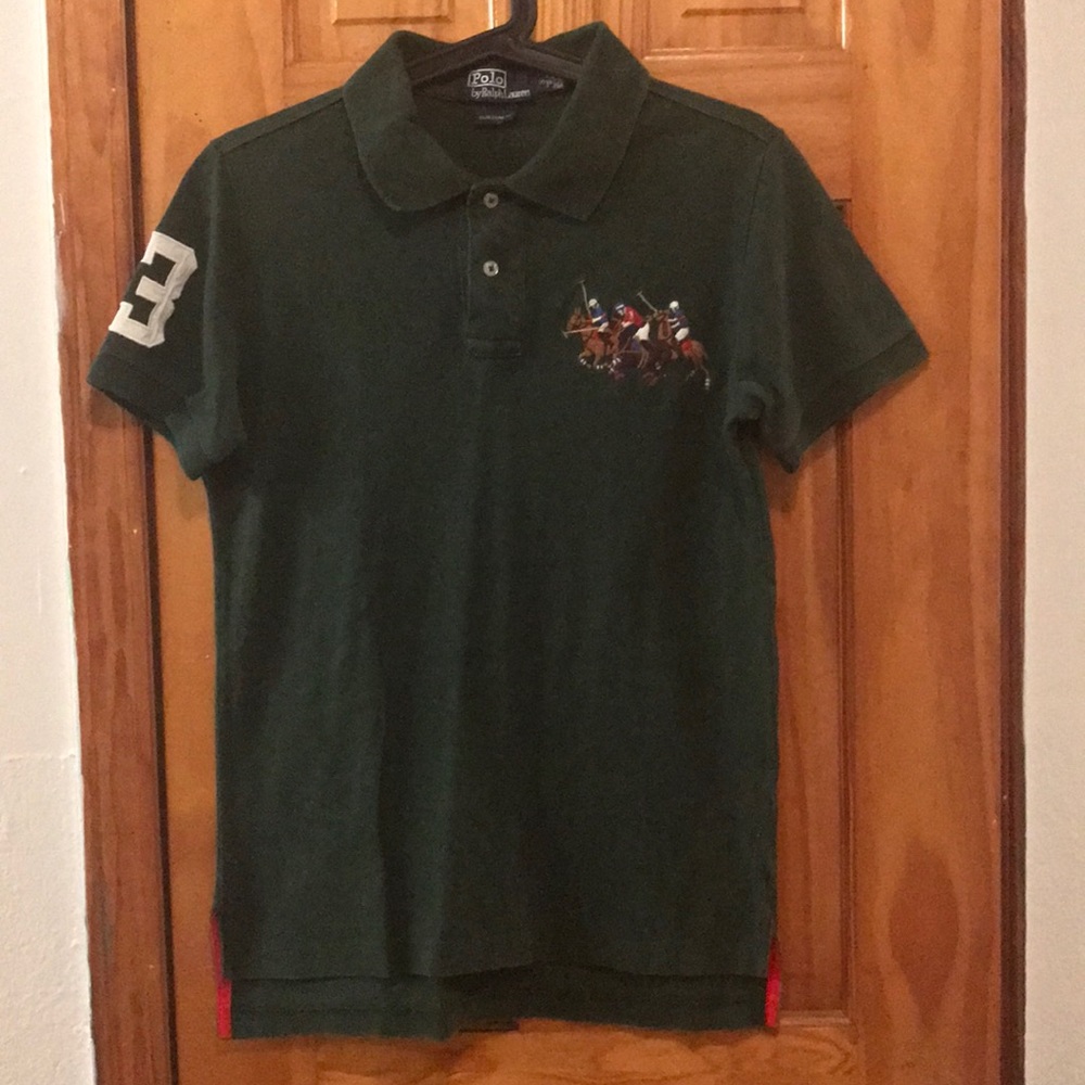 Green Ralph Lauren polo